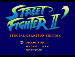 Street Fighter 2 - Special Championship Edition Title Screen